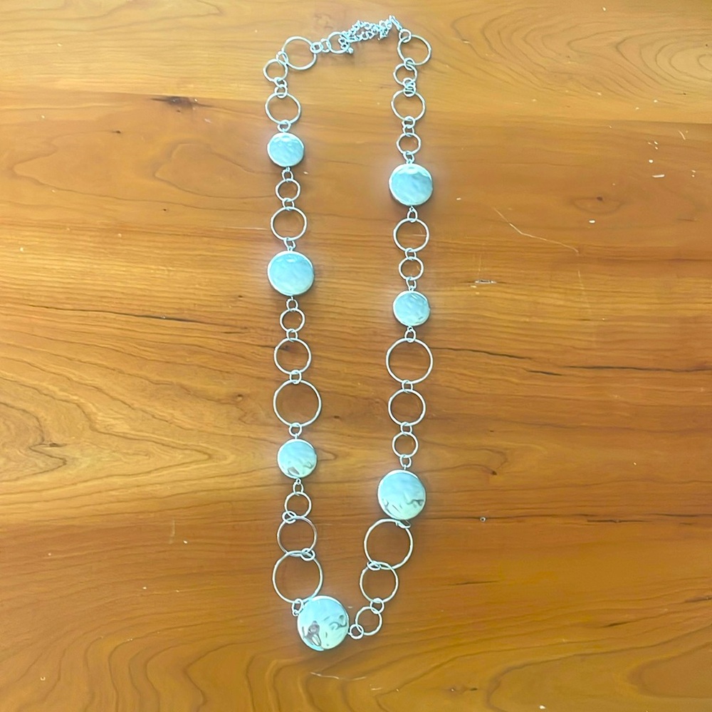 Silver necklace